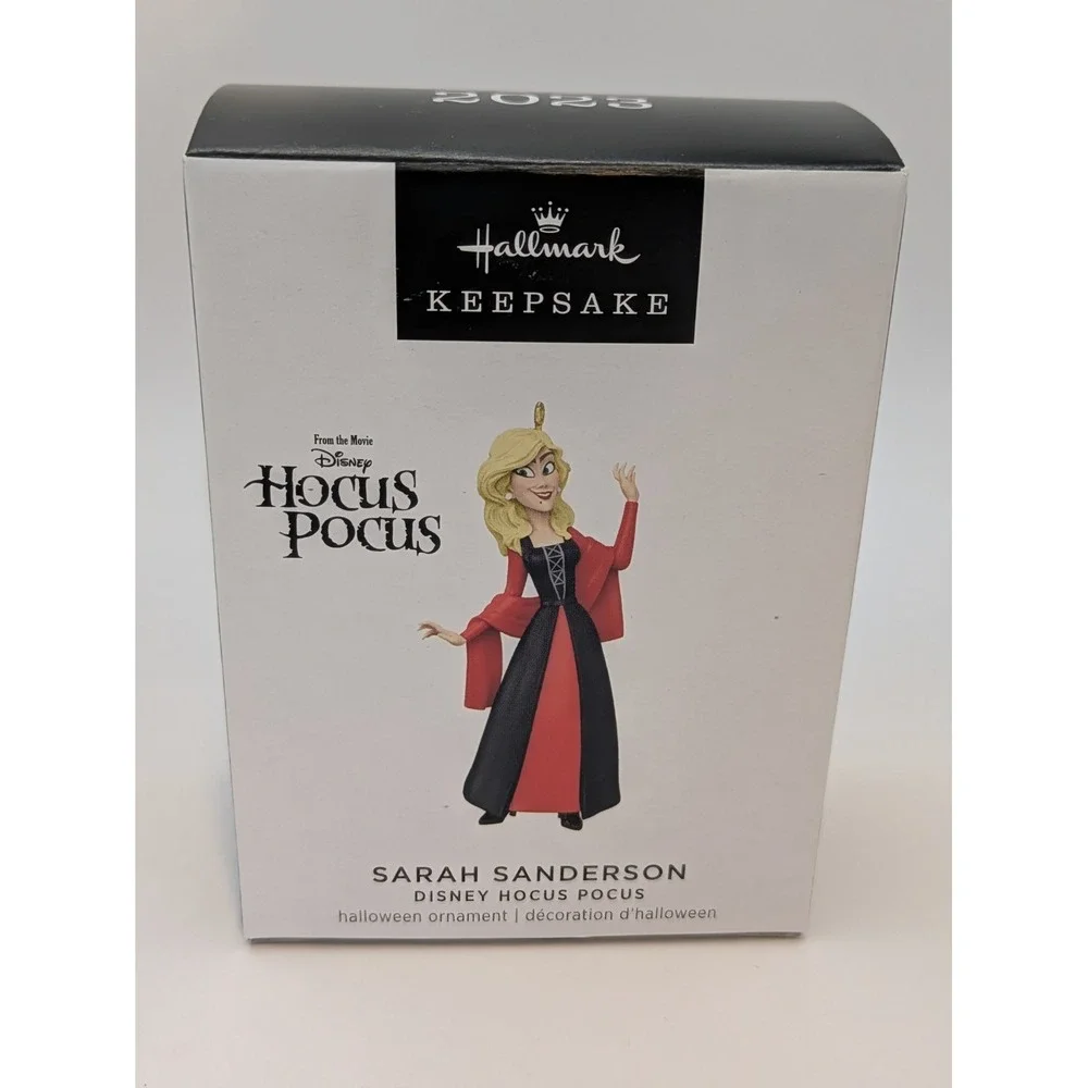 Hallmark DISNEY Hocus Pocus Ornaments, Winifred Sarah Mary Sanderson 3 Set NIB